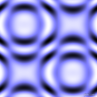 , Light Slate Blue and Black and White circular plasma waves seamless tileable
