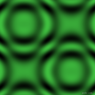 Lime Green and Black and White circular plasma waves seamless tileable