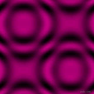 , Medium Violet Red and Black and White circular plasma waves seamless tileable