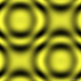 , Paris Daisy and Black and White circular plasma waves seamless tileable