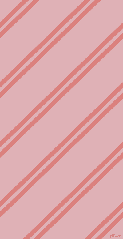 44 degree angle dual striped lines, 14 pixel lines width, 10 and 101 pixel line spacing, dual two line striped seamless tileable