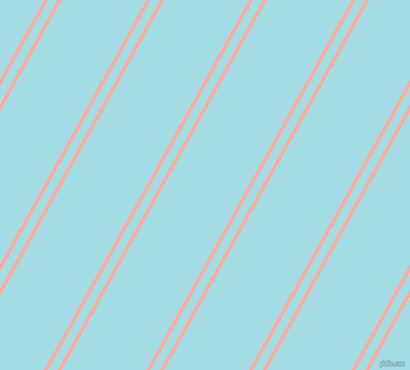 61 degree angle dual stripes line, 5 pixel line width, 12 and 105 pixel line spacing, dual two line striped seamless tileable