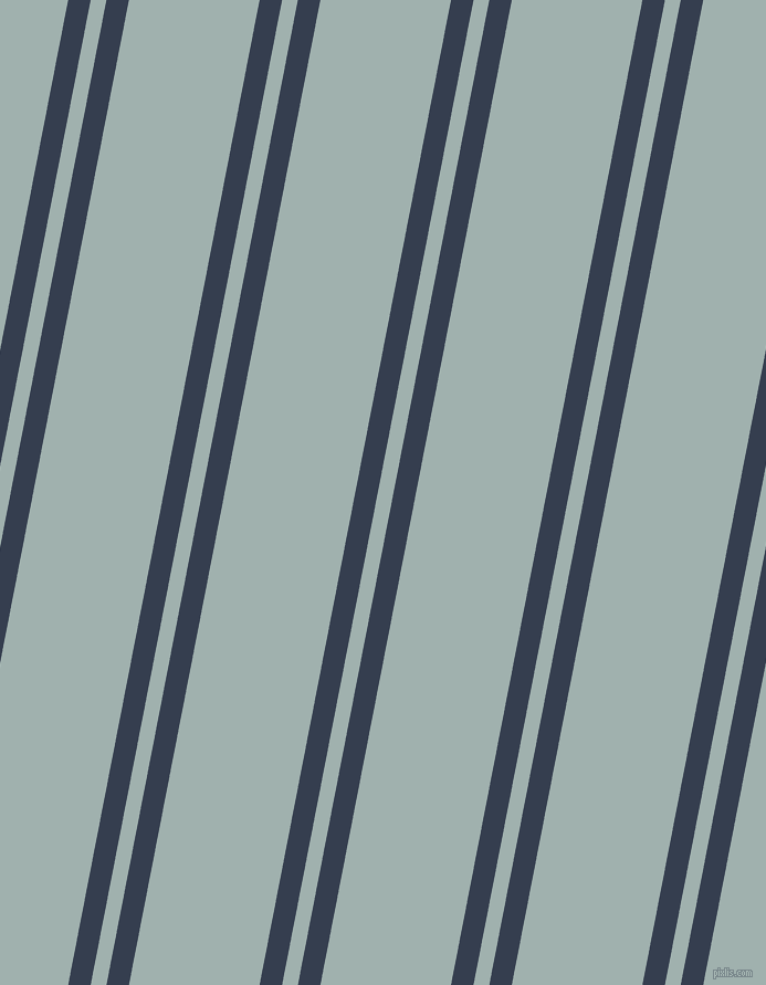 79 degree angles dual stripe line, 20 pixel line width, 14 and 116 pixels line spacing, dual two line striped seamless tileable