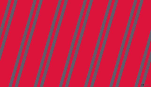 74 degree angle dual stripes line, 13 pixel line width, 12 and 65 pixel line spacing, dual two line striped seamless tileable