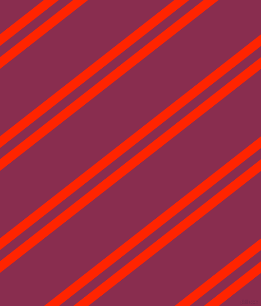 38 degree angle dual stripe line, 19 pixel line width, 18 and 109 pixel line spacing, dual two line striped seamless tileable