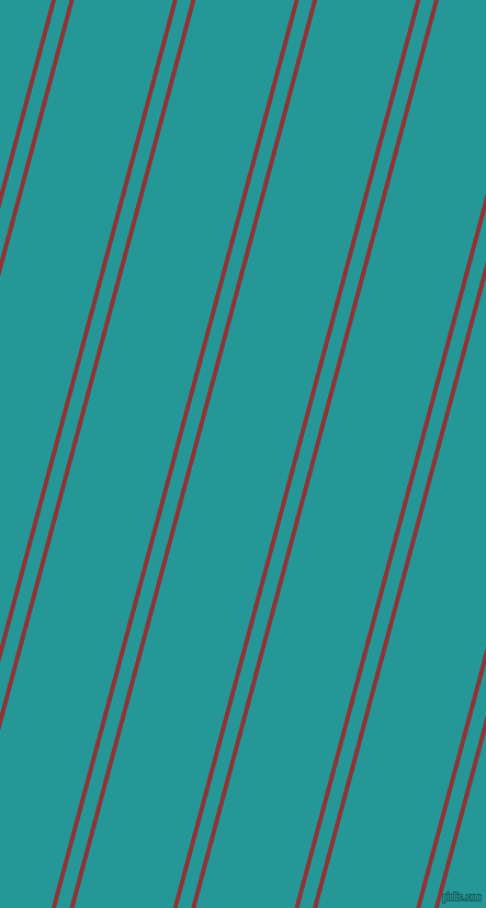 75 degree angles dual striped line, 4 pixel line width, 12 and 87 pixels line spacing, dual two line striped seamless tileable