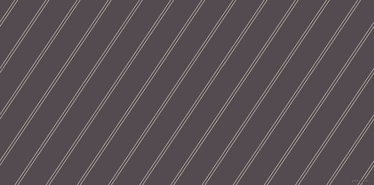 56 degree angle dual stripes lines, 1 pixel lines width, 4 and 47 pixel line spacing, dual two line striped seamless tileable