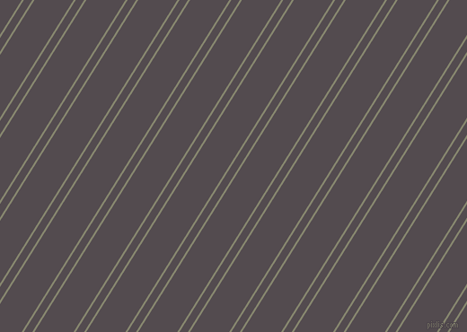 58 degree angles dual striped line, 2 pixel line width, 8 and 37 pixels line spacing, dual two line striped seamless tileable