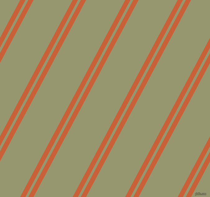 62 degree angle dual stripes lines, 15 pixel lines width, 8 and 111 pixel line spacing, dual two line striped seamless tileable