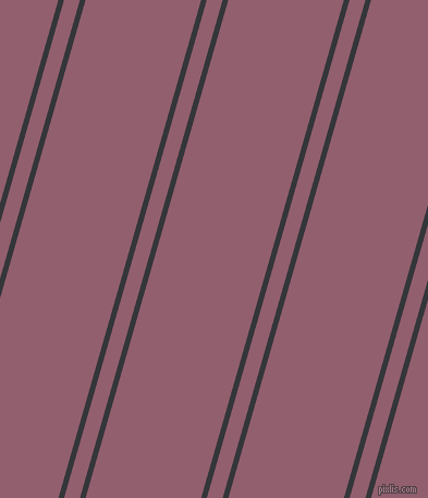 74 degree angles dual stripes lines, 5 pixel lines width, 14 and 102 pixels line spacing, dual two line striped seamless tileable