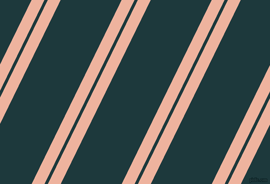 64 degree angles dual stripes line, 23 pixel line width, 6 and 109 pixels line spacing, dual two line striped seamless tileable
