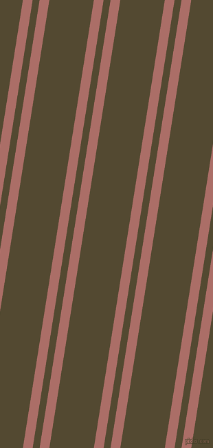 81 degree angles dual striped lines, 14 pixel lines width, 10 and 64 pixels line spacing, dual two line striped seamless tileable
