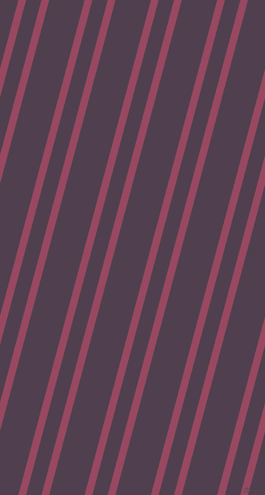75 degree angles dual stripes line, 15 pixel line width, 30 and 69 pixels line spacing, dual two line striped seamless tileable