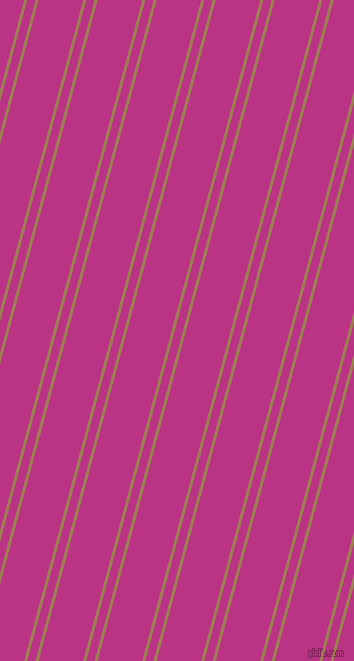 75 degree angles dual stripe lines, 3 pixel lines width, 8 and 43 pixels line spacing, dual two line striped seamless tileable
