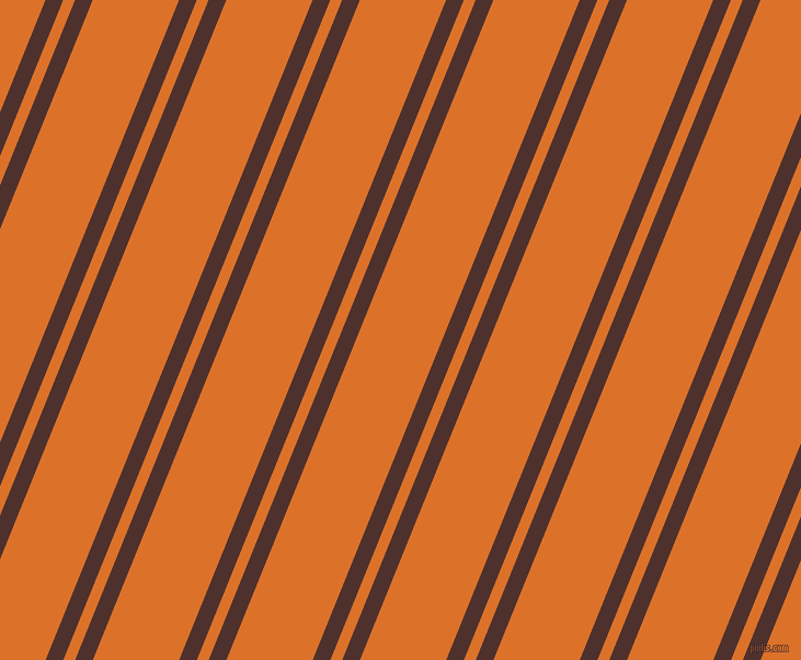 68 degree angle dual stripes lines, 15 pixel lines width, 10 and 73 pixel line spacing, dual two line striped seamless tileable