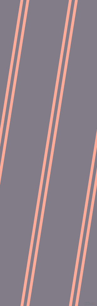 81 degree angle dual stripes line, 9 pixel line width, 10 and 125 pixel line spacing, dual two line striped seamless tileable