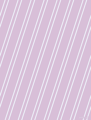 72 degree angle dual striped lines, 3 pixel lines width, 10 and 31 pixel line spacing, Alice Blue and Thistle dual two line striped seamless tileable