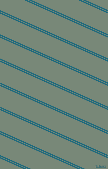 156 degree angles dual stripe line, 4 pixel line width, 2 and 61 pixels line spacing, Allports and Davy