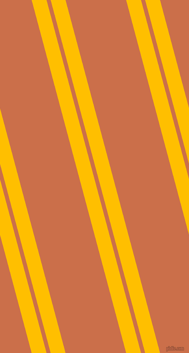 105 degree angles dual stripes lines, 29 pixel lines width, 8 and 118 pixels line spacing, Amber and Red Damask dual two line striped seamless tileable
