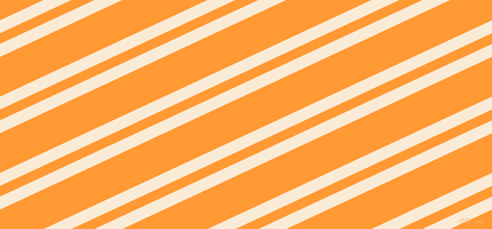 25 degree angle dual striped lines, 17 pixel lines width, 14 and 52 pixel line spacing, Antique White and Neon Carrot dual two line striped seamless tileable