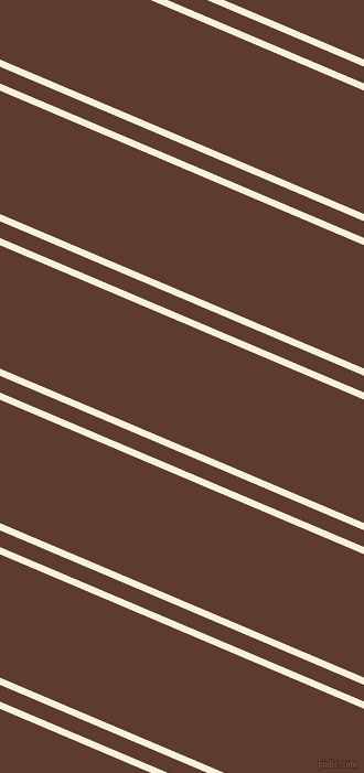 157 degree angle dual striped lines, 6 pixel lines width, 14 and 103 pixel line spacing, Apricot White and Cioccolato dual two line striped seamless tileable