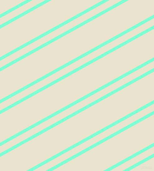 29 degree angles dual stripes lines, 10 pixel lines width, 20 and 80 pixels line spacing, Aquamarine and Orange White dual two line striped seamless tileable