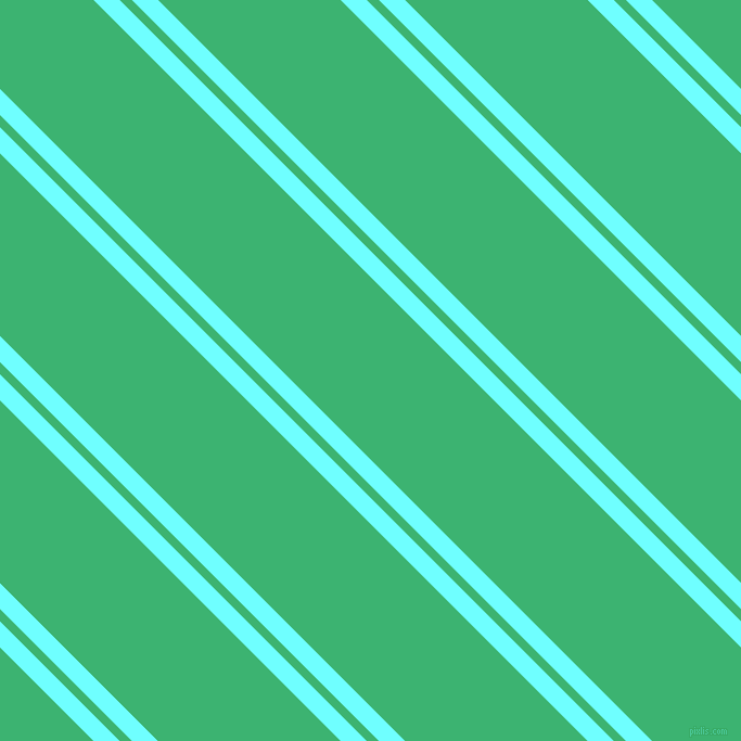135 degree angle dual stripes line, 17 pixel line width, 8 and 119 pixel line spacing, Baby Blue and Medium Sea Green dual two line striped seamless tileable