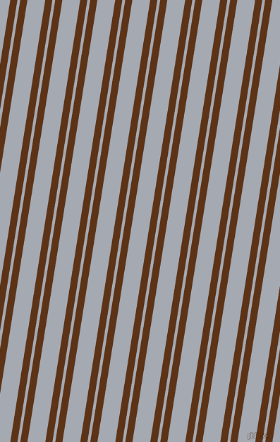 81 degree angle dual striped line, 10 pixel line width, 4 and 25 pixel line spacing, Baker