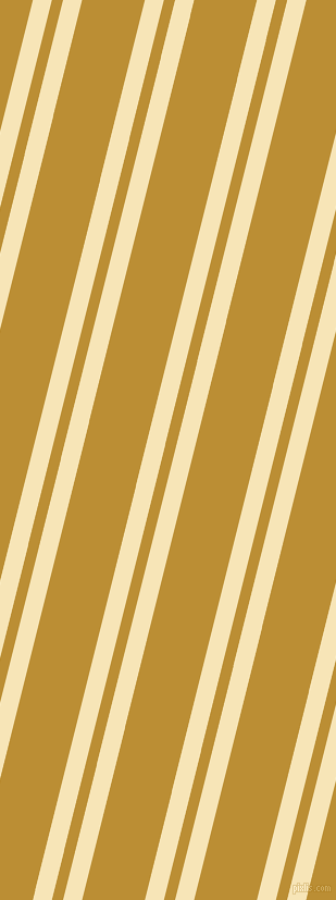 76 degree angles dual stripe line, 17 pixel line width, 10 and 56 pixels line spacing, Barley White and Hokey Pokey dual two line striped seamless tileable
