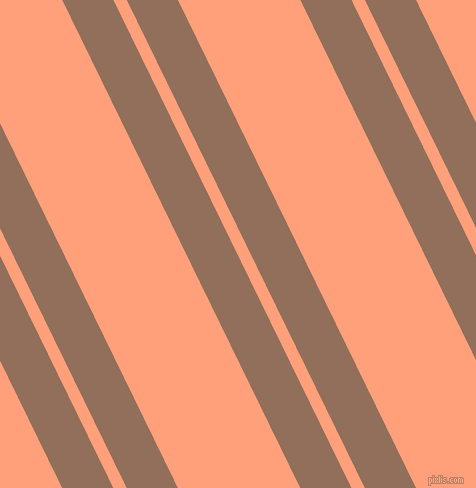 116 degree angles dual stripe lines, 46 pixel lines width, 12 and 110 pixels line spacing, Beaver and Light Salmon dual two line striped seamless tileable