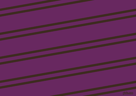 10 degree angle dual stripe line, 8 pixel line width, 12 and 55 pixel line spacing, Bistre and Palatinate Purple dual two line striped seamless tileable