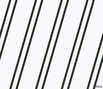 74 degree angle dual striped line, 8 pixel line width, 16 and 67 pixel line spacing, Black Forest and Ghost White dual two line striped seamless tileable