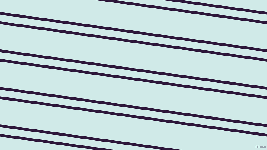 172 degree angles dual striped lines, 9 pixel lines width, 22 and 83 pixels line spacing, Blackcurrant and Foam dual two line striped seamless tileable