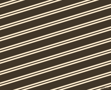 17 degree angle dual stripes line, 6 pixel line width, 4 and 30 pixel line spacing, Blanched Almond and Jacko Bean dual two line striped seamless tileable