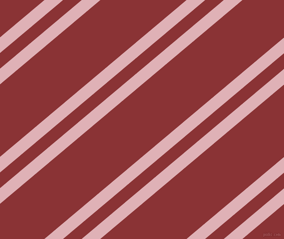 40 degree angle dual striped line, 24 pixel line width, 24 and 111 pixel line spacing, Blossom and Old Brick dual two line striped seamless tileable