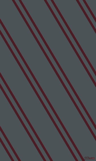 121 degree angles dual stripe lines, 8 pixel lines width, 12 and 68 pixels line spacing, Bordeaux and Trout dual two line striped seamless tileable