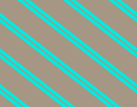 142 degree angle dual stripe line, 11 pixel line width, 4 and 68 pixel line spacing, Bright Turquoise and Malta dual two line striped seamless tileable