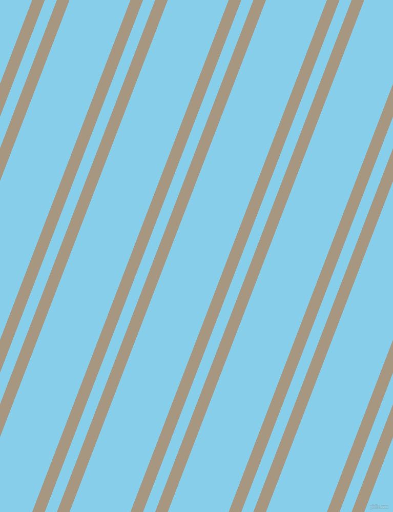 69 degree angles dual stripe lines, 23 pixel lines width, 22 and 111 pixels line spacing, Bronco and Sky Blue dual two line striped seamless tileable