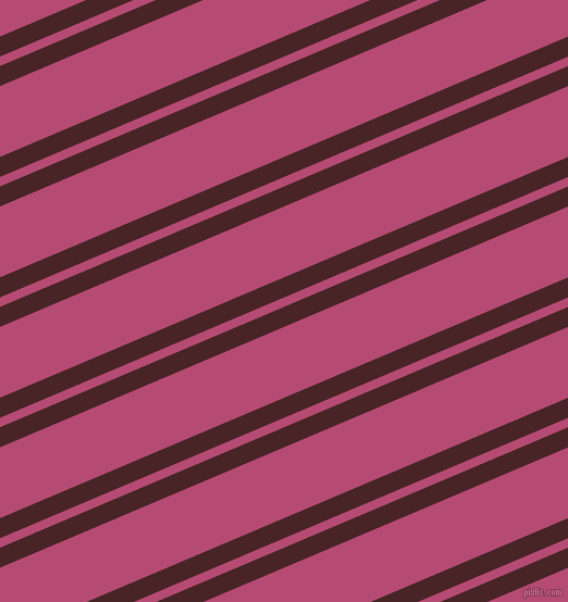 23 degree angles dual striped line, 17 pixel line width, 8 and 60 pixels line spacing, Bulgarian Rose and Royal Heath dual two line striped seamless tileable