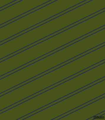 26 degree angle dual stripes lines, 3 pixel lines width, 6 and 40 pixel line spacing, Bunting and Verdun Green dual two line striped seamless tileable