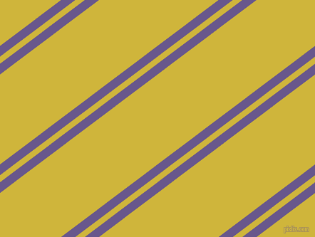 37 degree angle dual stripes lines, 12 pixel lines width, 8 and 101 pixel line spacing, Butterfly Bush and Old Gold dual two line striped seamless tileable