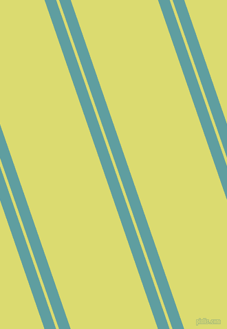 109 degree angles dual striped lines, 16 pixel lines width, 4 and 120 pixels line spacing, Cadet Blue and Goldenrod dual two line striped seamless tileable
