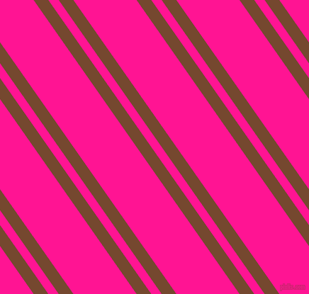 125 degree angle dual stripes line, 17 pixel line width, 12 and 73 pixel line spacing, Cape Palliser and Deep Pink dual two line striped seamless tileable