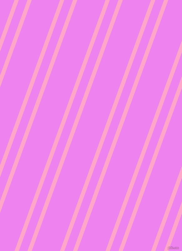 70 degree angles dual stripes lines, 13 pixel lines width, 26 and 85 pixels line spacing, Carnation Pink and Violet dual two line striped seamless tileable