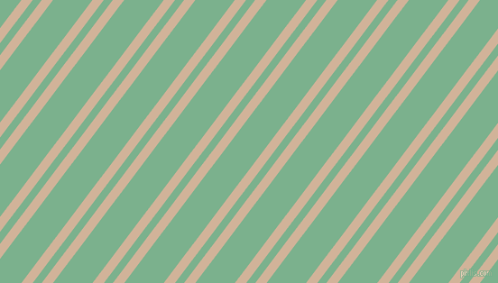 53 degree angles dual striped line, 10 pixel line width, 8 and 35 pixels line spacing, Cashmere and Bay Leaf dual two line striped seamless tileable