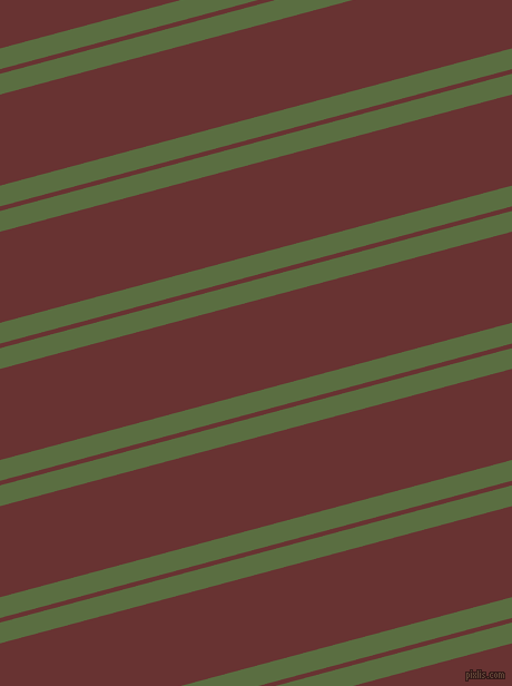 15 degree angle dual stripe lines, 18 pixel lines width, 4 and 79 pixel line spacing, Chalet Green and Persian Plum dual two line striped seamless tileable