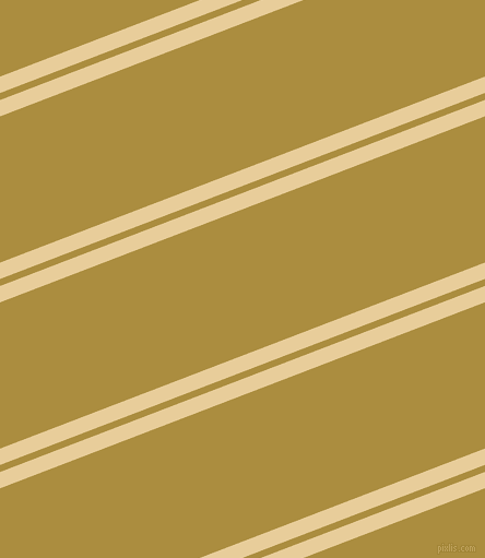 21 degree angle dual stripes lines, 14 pixel lines width, 6 and 125 pixel line spacing, Chamois and Luxor Gold dual two line striped seamless tileable