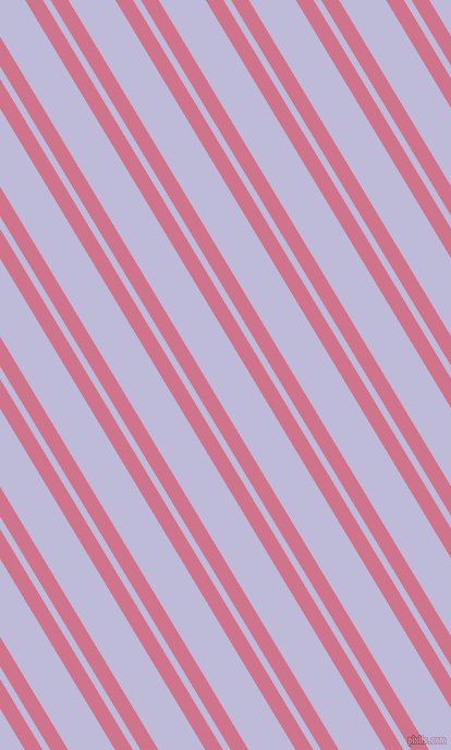 121 degree angle dual stripe lines, 14 pixel lines width, 6 and 37 pixel line spacing, Charm and Lavender Grey dual two line striped seamless tileable
