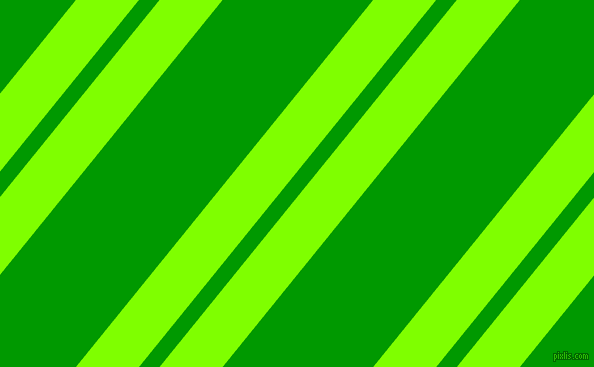 51 degree angle dual stripes line, 49 pixel line width, 16 and 117 pixel line spacing, Chartreuse and Islamic Green dual two line striped seamless tileable