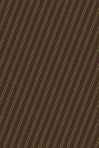 69 degree angle dual stripe lines, 1 pixel lines width, 4 and 16 pixel line spacing, Chelsea Cucumber and Morocco Brown dual two line striped seamless tileable